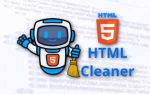 HTML Cleaner – Editor HTML online grátis
